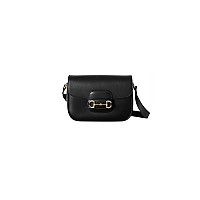 GUCCI-815205 2718 구찌 브라운 가죽 구찌 홀스빗 1955 미니 숄더백