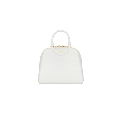 GIVENCHY-BB50ZBB 지방시 화이트 Antigona Cube 가죽 미니 백