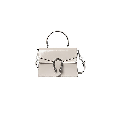 GUCCI-799599 1712 구찌 디오니서스 화이트 페이턴트 가죽 탑 핸들 백