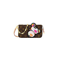 LOUIS VUITTON-M13994 루이비통 블루 모노그램 체리 데님 LV x TM 포쉐트 악세수아