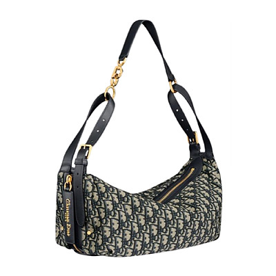 DIOR-M2417 디올 블루 Dior Oblique D-Journey 미디엄 백