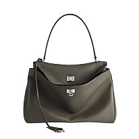 [특별제작][스페셜오더]BALENCIAGA-7897722 발렌시아가 탠 카우보이 은장 로데오 미디엄 핸드백