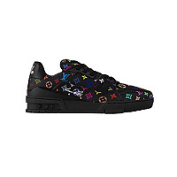 [스페셜오더]LOUIS VUITTON-1A8WG1 루이비통 그린/오렌지 모노그램 LV 트레이너 스니커즈