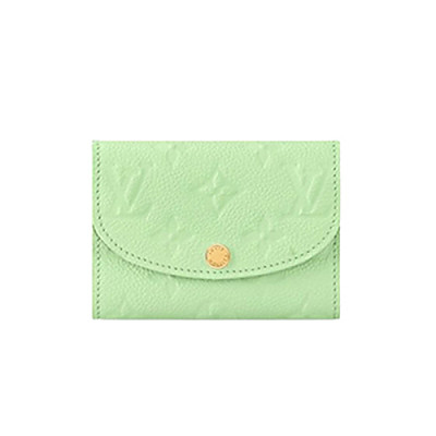 LOUIS VUITTON-M14084 루이비통 그린 티 모노그램 앙프렝뜨 LV x TM 로잘리 코인 퍼스
