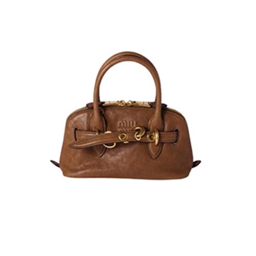 MIUMIU-5BP090 미우미우 오크 아방뛰르 미니 나파 가죽 백
