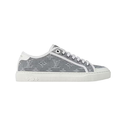 LOUIS VUITTON-1AGYGK 루이비통 그레이 모노그램 데님 LV 라군 스니커즈 여성용