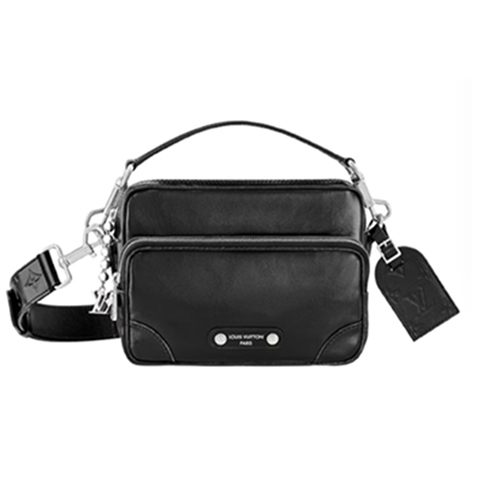 LOUIS VUITTON-M13987 루이비통 블랙 송아지 가죽 닐