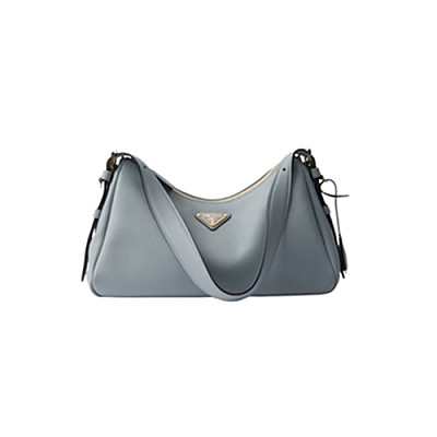 PRADA-1BC229 프라다 라이트 블루 에메 미디엄 가죽 숄더백