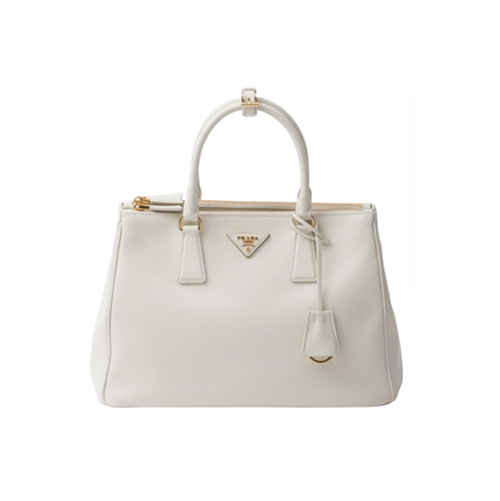 PRADA-1BA274 프라다 화이트 라지 프라다 갤러리아 가죽 백