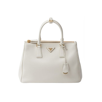 PRADA-1BA274 프라다 화이트 라지 프라다 갤러리아 가죽 백