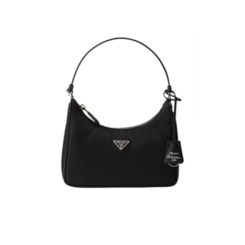PRADA-1N204M 프라다 블랙 은장 리에디션 2005 리나일론 미니백