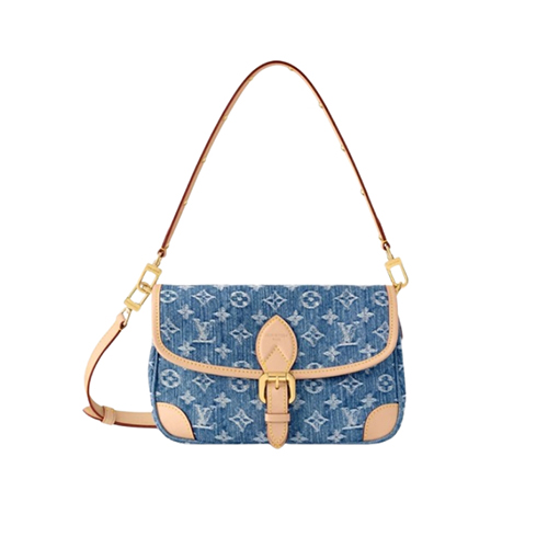 LOUIS VUITTON-M13070 루이비통 블루 모노그램 데님 다이앤