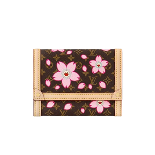 LOUIS VUITTON-M13427 루이비통 모노그램 사쿠라 LV x TM 빅토린 월릿