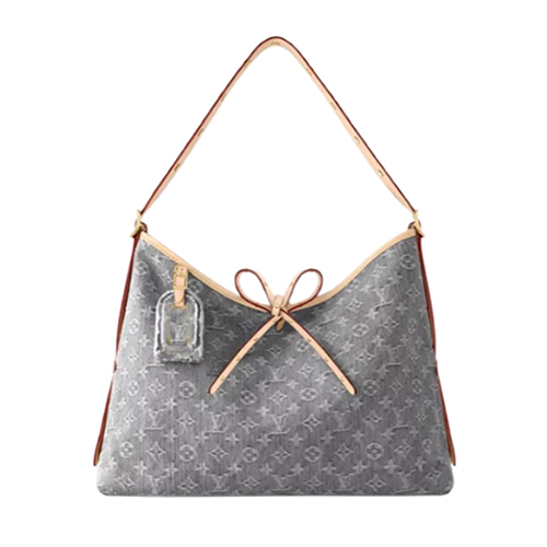 LOUIS VUITTON-M13289 루이비통 그레이 모노그램 데님 캐리올 MM