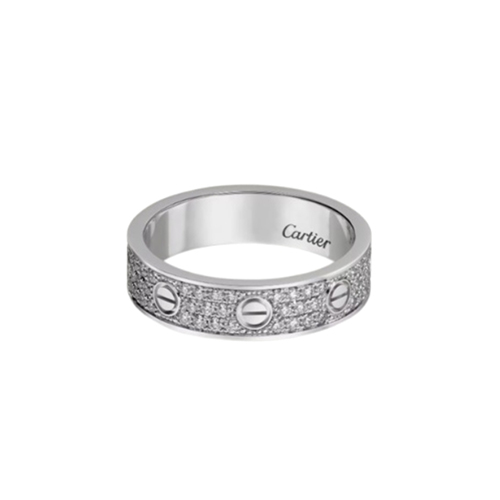 Cartier-B4083400 까르띠에 실버 LOVE 링