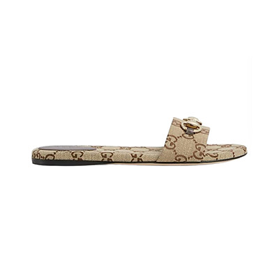 GUCCI-835828 2543 구찌 베이지 홀스빗 슬라이드 샌들 여성용