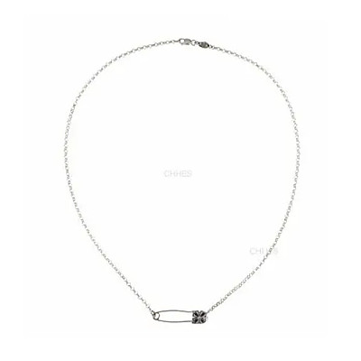 CHROMEHEARTS-06083 크롬하츠 실버 핀 스털링 목걸이 남여공용