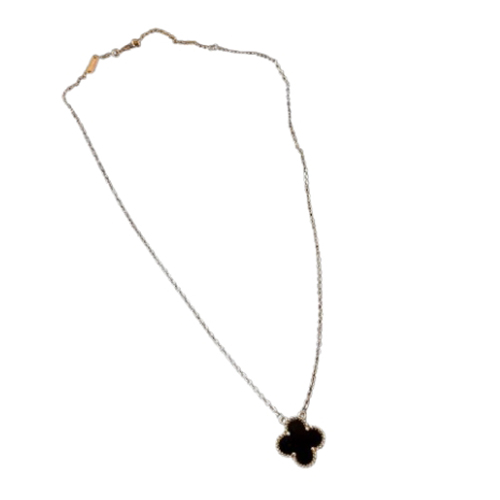 VAN CLEEF ARPELS-VCARP4 반클리프 로즈 골드/블랙 빈티지 알함브라 펜던트