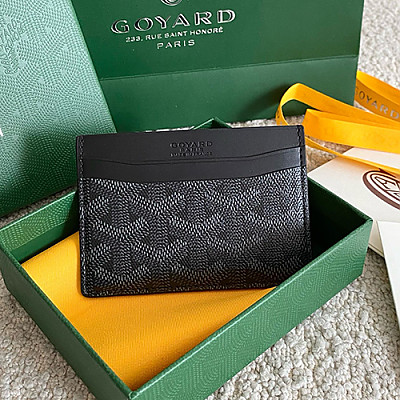GOYARD-고야드 블랙 생쉴피스 카드 홀더