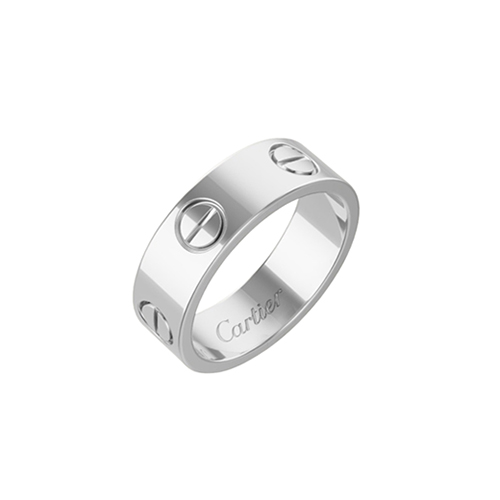 Cartier-B4084700 까르띠에 실버 클래식 LOVE 링
