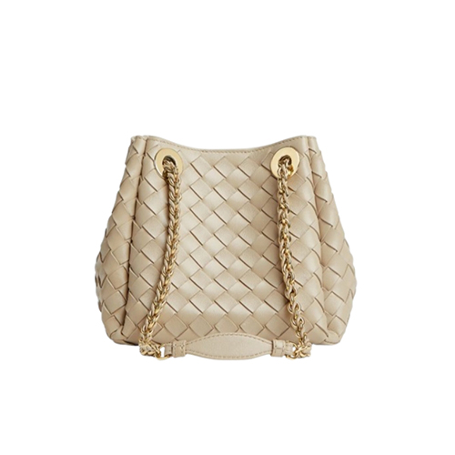 BOTTEGA VENETA-817175 보테가 베네타 에크루 스몰 체인 파라슈트