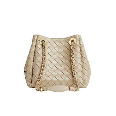 BOTTEGA VENETA-817175 보테가 베네타 에크루 스몰 체인 파라슈트