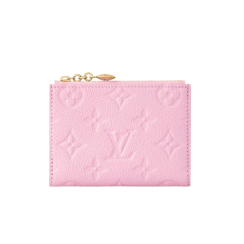 LOUIS VUITTON-M14655 루이비통 핑크 모노그램 앙프렝뜨 리사 월릿