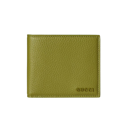 GUCCI-817019 3743 구찌 그린 가죽 바이컬러 반지갑