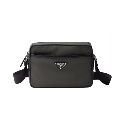 PRADA-2VH048 프라다 그레이 리나일론 사피아노 숄더백