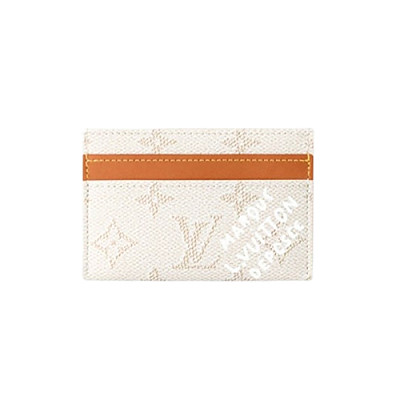 LOUIS VUITTON-M14766 루이비통 오프화이트 모노그램 헤리티지 더블 카드 홀더