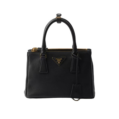 PRADA-1BA896 프라다 블랙 스몰 프라다 갤러리아 가죽 백