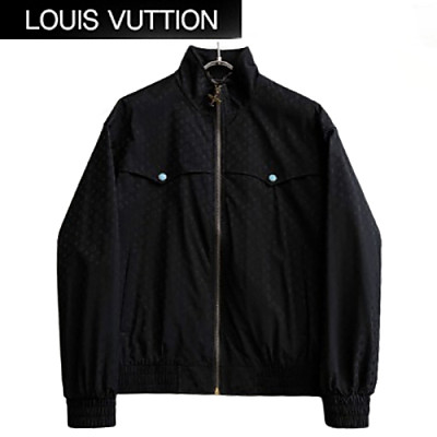 LOUIS VUITTON-08057 루이비통 블랙 모노그램 바람막이 재킷 남여공용