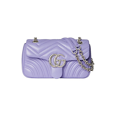 GUCCI-837280 5306 구찌 퍼플 GG 마몽 스몰 숄더백