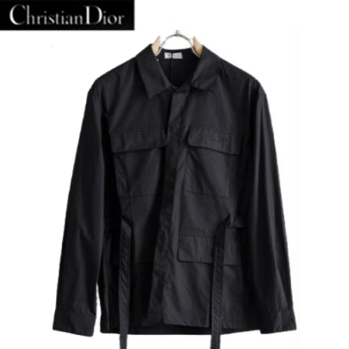 DIOR-08112 디올 블랙 나일론 셔츠 남성용