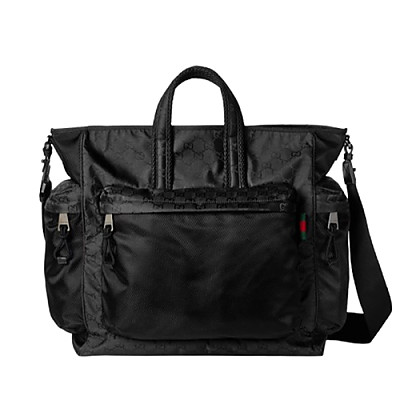GUCCI-818962 1062 구찌 블랙 GG 나일론 라지 토트백