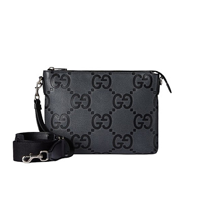 GUCCI-696009 1045 구찌 그레이 GG 점보 미디엄 크로스백