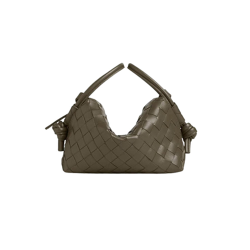 BOTTEGA VENETA-796615 보테가 베네타 카키 탑 핸들 루프 백