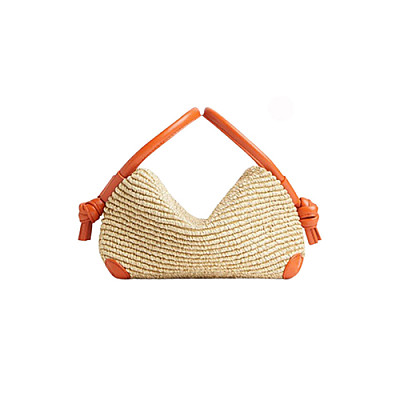 BOTTEGA VENETA-796615 보테가 베네타 라이트 블루 탑 핸들 루프 백
