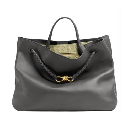BOTTEGA VENETA-806010 보테가 베네타 그레이 라지 안디아모