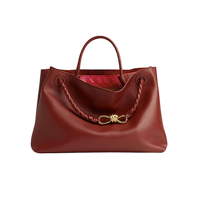 BOTTEGA VENETA-810214 보테가 베네타 사펠레/레드스톤 미디엄 안디아모