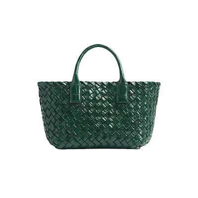 BOTTEGA VENETA-717712 보테가 베네타 그린 미니 까바