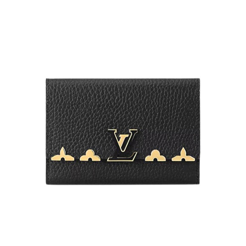LOUIS VUITTON-M82764 루이비통 블랙 카퓌신 컴팩트 월릿