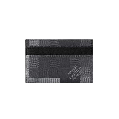 LOUIS VUITTON-M14929 루이비통 블랙 다모플라주 더블 카드 홀더
