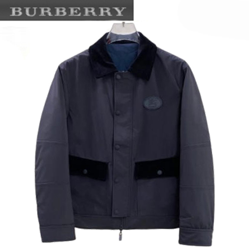 BURBERRY-081710 버버리 블랙 나일론 재킷 남성용