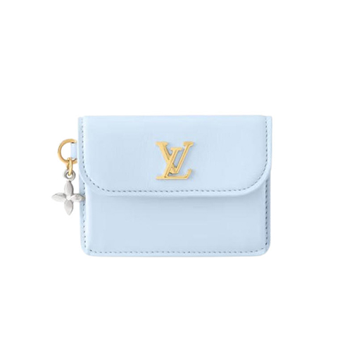 LOUIS VUITTON-M14614 루이비통 라이트 블루 타이니 렉토 벌소 카드 홀더 LV 블룸