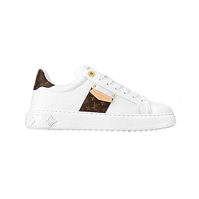 LOUIS VUITTON-1AHOOV 루이비통 화이트 타임 아웃 스니커즈 여성용