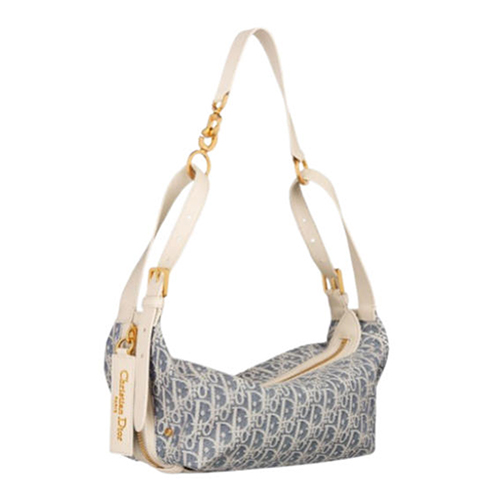 DIOR-M2416 디올 라이트 블루 D-Journey 스몰 백