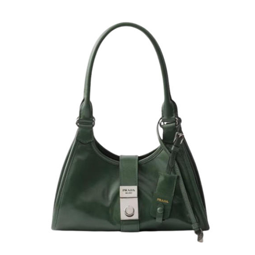 PRADA-1BG580 프라다 그린 스몰 가죽 토트 백