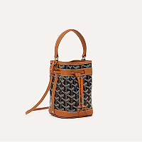 [스페셜오더]GOYARD-01CL01P 고야드 PETIT FLOT 쁘띠 플롯 버킷백 그린 미니