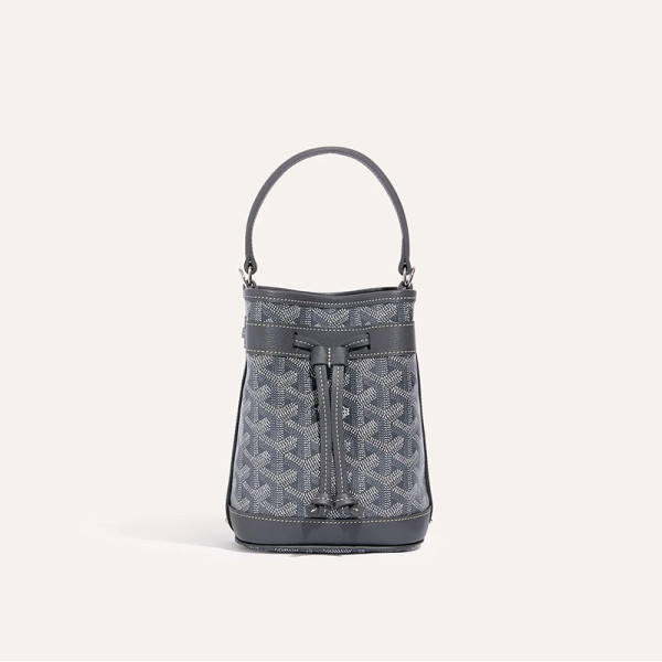 [스페셜오더]GOYARD-01CL01P 고야드 PETIT FLOT 쁘띠 플롯 버킷백 그레이 미니
